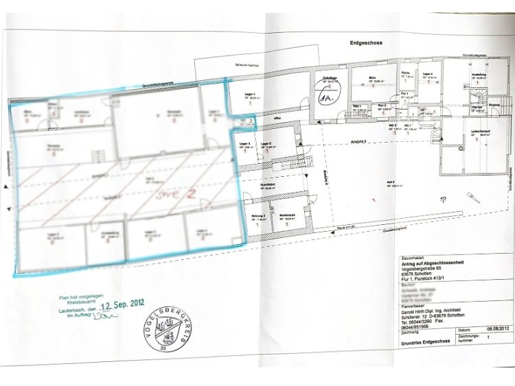 Grundriss EG